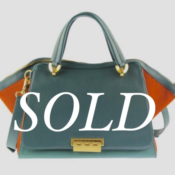 Zac Posen Handbags - {Zac Posen} Gorgeous NWT Teal Eartha Satchel